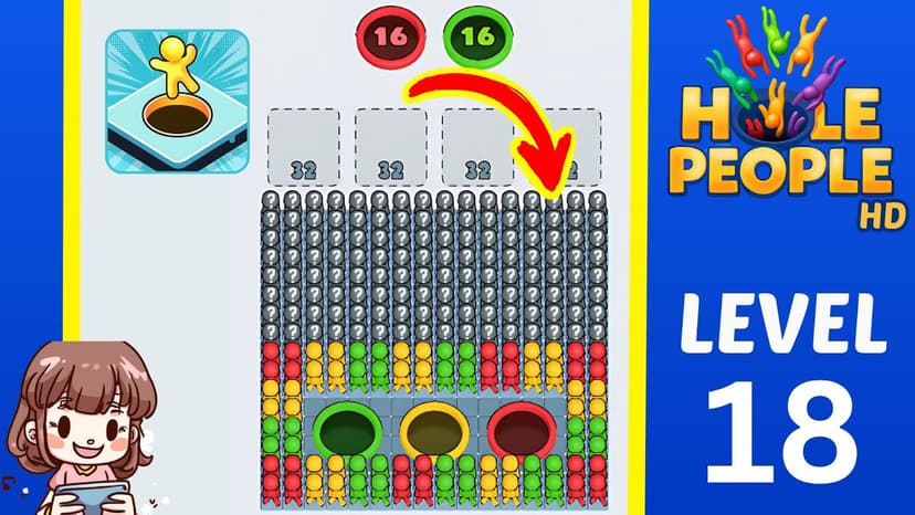 Hole People level 18