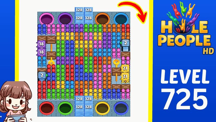 Hole People level 725