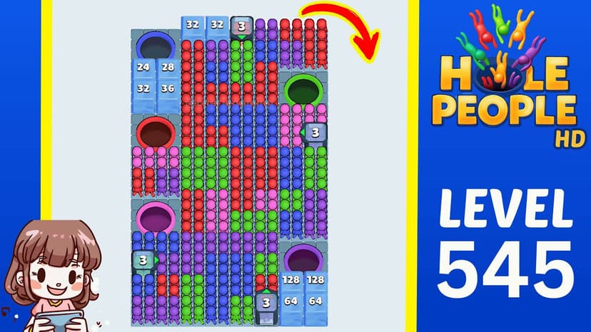 Hole People level 545